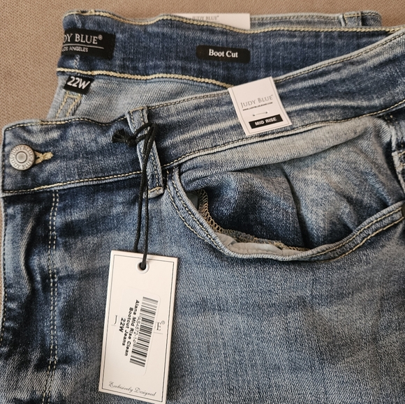 Judy Blue Women's Boot Cut Jeans - Blue - Picture 1 of 5